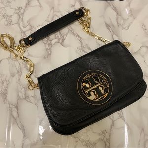 Tory Burch Amanda Pebbled Leather Crossbody Bag